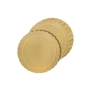 Base para Bolo em Cartão Ondulado 3mm - 18cm BOX COM 50