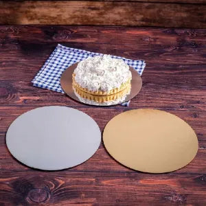 Base para Bolo em Cartão Redondo 3mm - 18cm UNITÁRIO